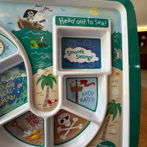 Fred's Dinner Winner Kids Meal Food Trays Pirate - Picture 7 of 13